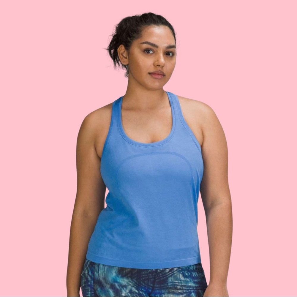 Lululemon - Swiftly Tech RB Tank 2.0 *Race in Blue Nile. Size 4. New with tags.